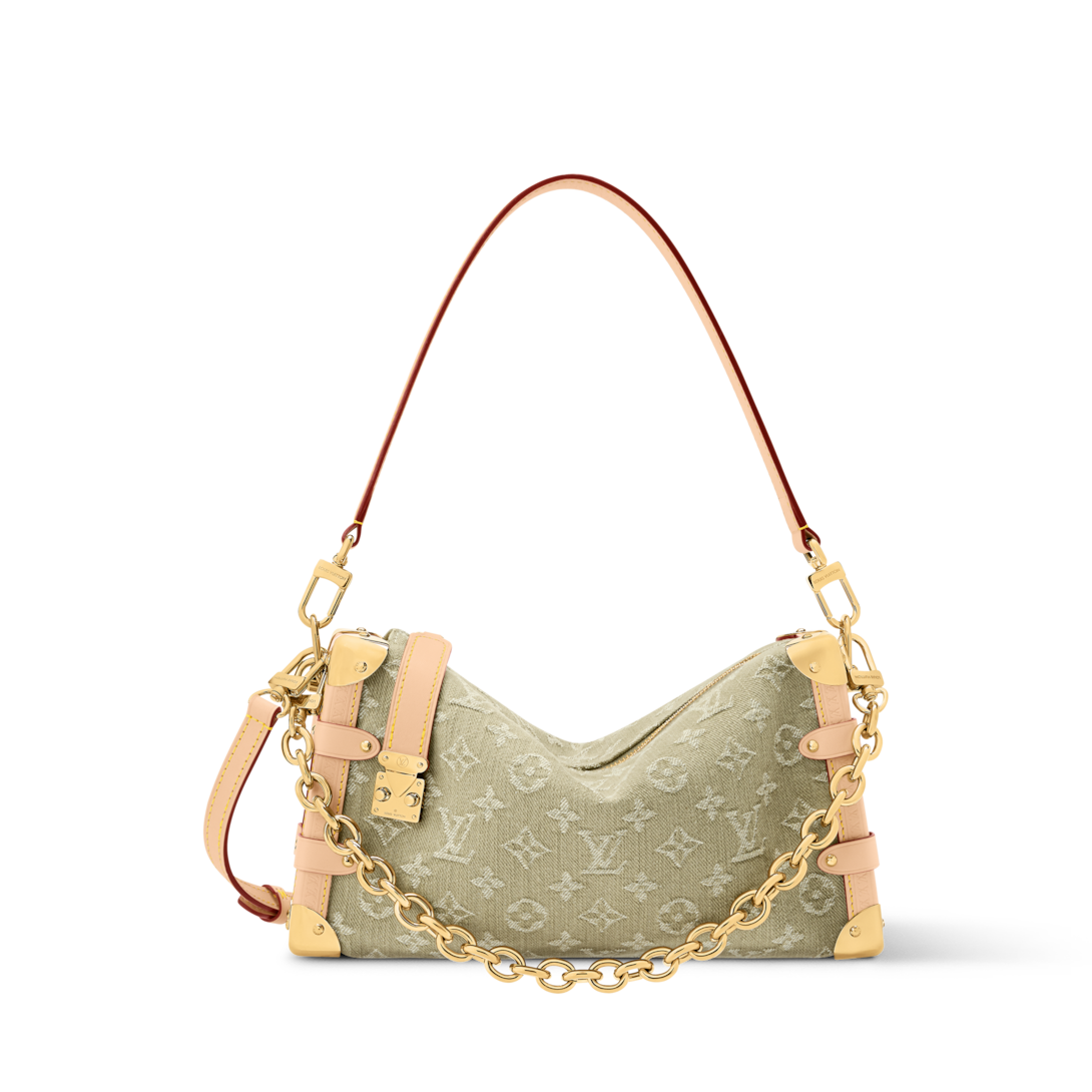 Side Trunk MM East West Monogram Denim - Women - Handbags | LOUIS
